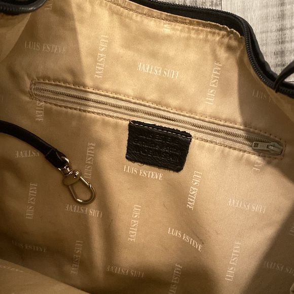 Luis Esteve black leather bag - Picture 9 of 11